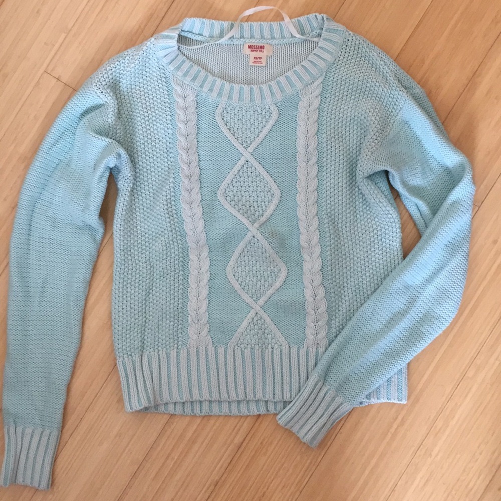 Blue Mossimo Sweater